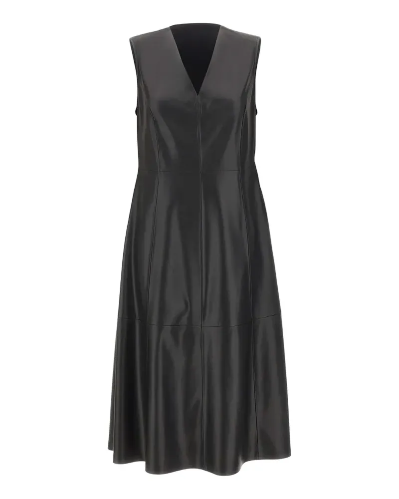 Elena Mirò sleeveless midi dress - Schwarz Schwarz