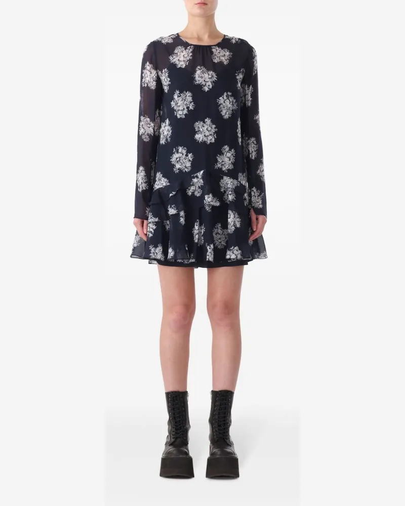 Jason Wu Minikleid mit Rüschendetail - Blau Blau