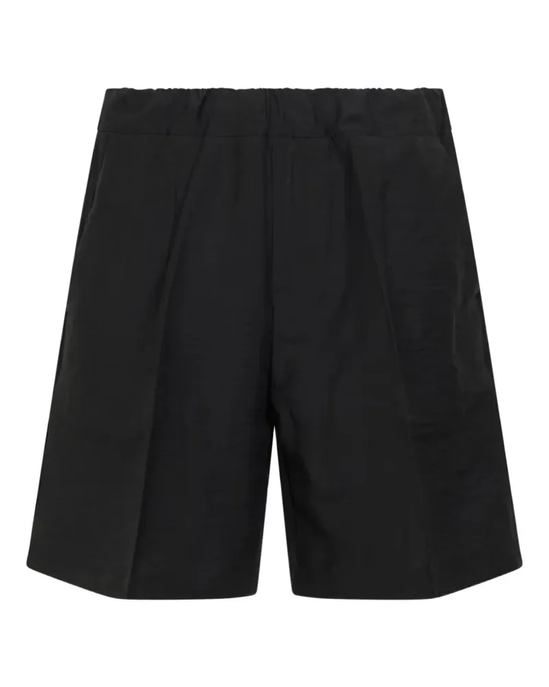Costumein pleated cotton shorts - Schwarz Schwarz