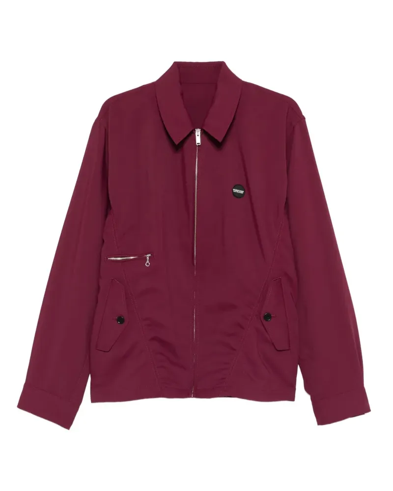 Undercover patch-detail bomber jacket - Rot Rot