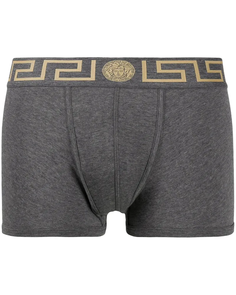 Versace Greca Border boxer briefs - Grau Grau