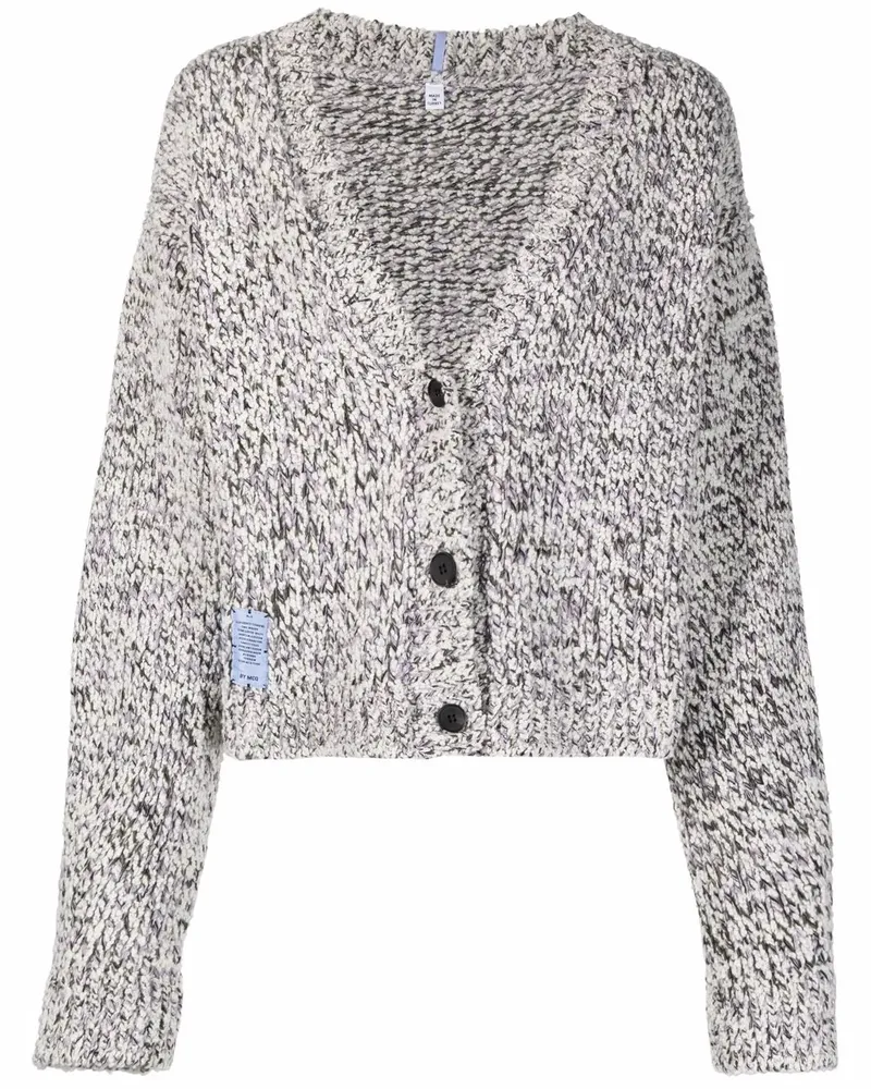 McQ Cardigan mit V-Ausschnitt - Weiß Weiß
