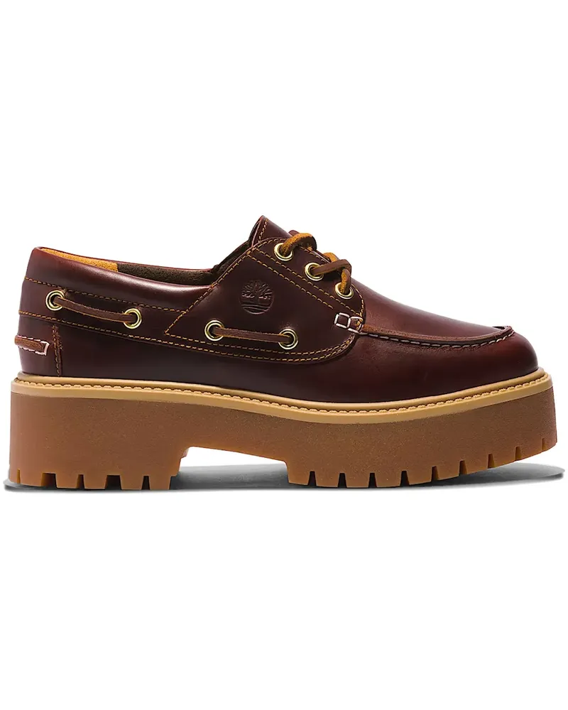 Timberland platform eyelet loafers - Braun Braun