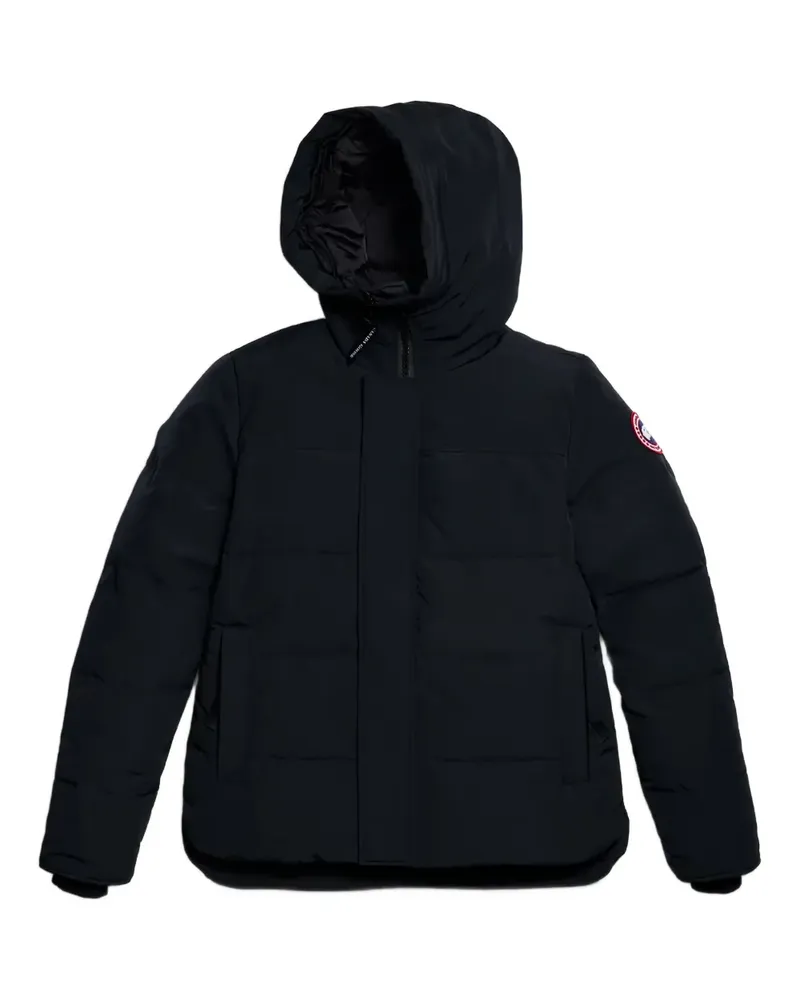 Canada Goose MacMillan hoodedpuffer coat - Schwarz Schwarz