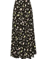 Zadig & Voltaire Joyo Maxirock mit Blumen-Print Schwarz