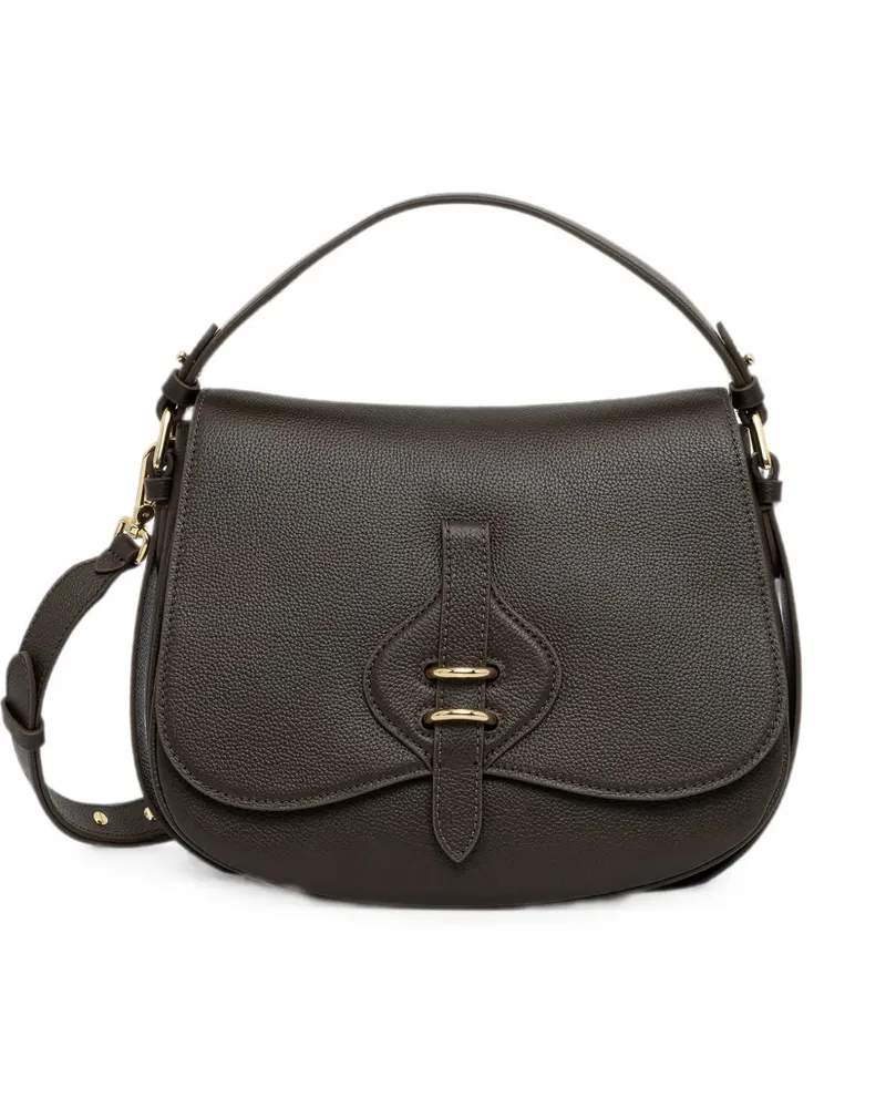 Coccinelle Mittelgroße Mavery Schultertasche - Braun Braun