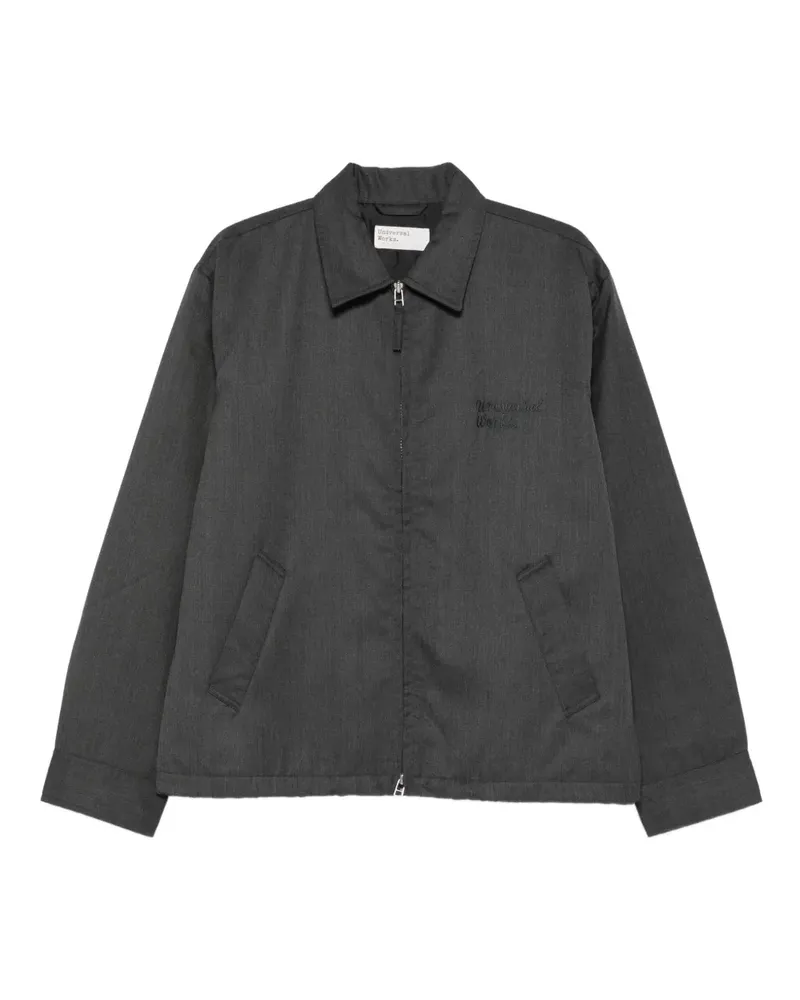 Universal Works Jacke mit Reißverschluss - Grau Grau