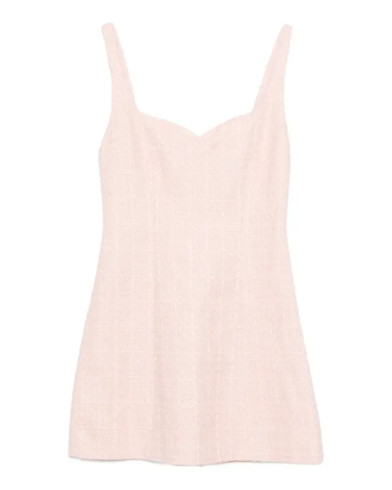 Alice + Olivia Minikleid mit Herzausschnitt - Rosa Rosa