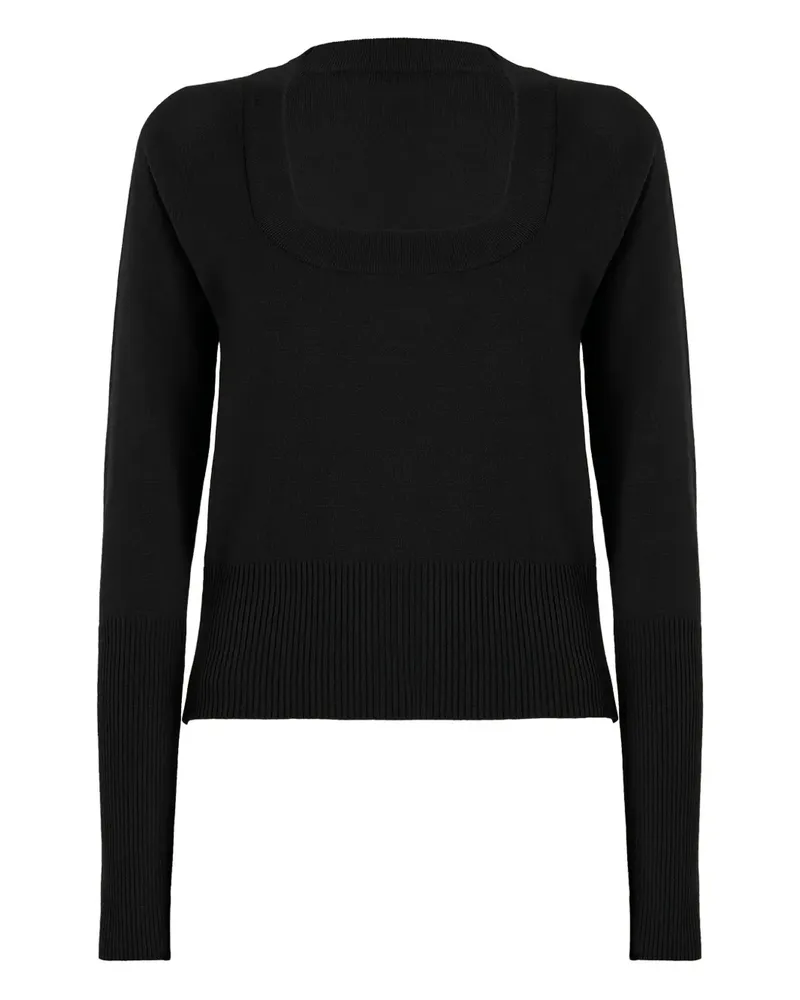 Wolford Langärmeliges Oberteil - Schwarz Schwarz