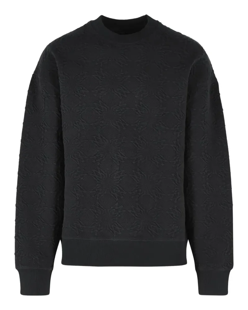 Amiri embossed pattern sweatshirt - Schwarz Schwarz
