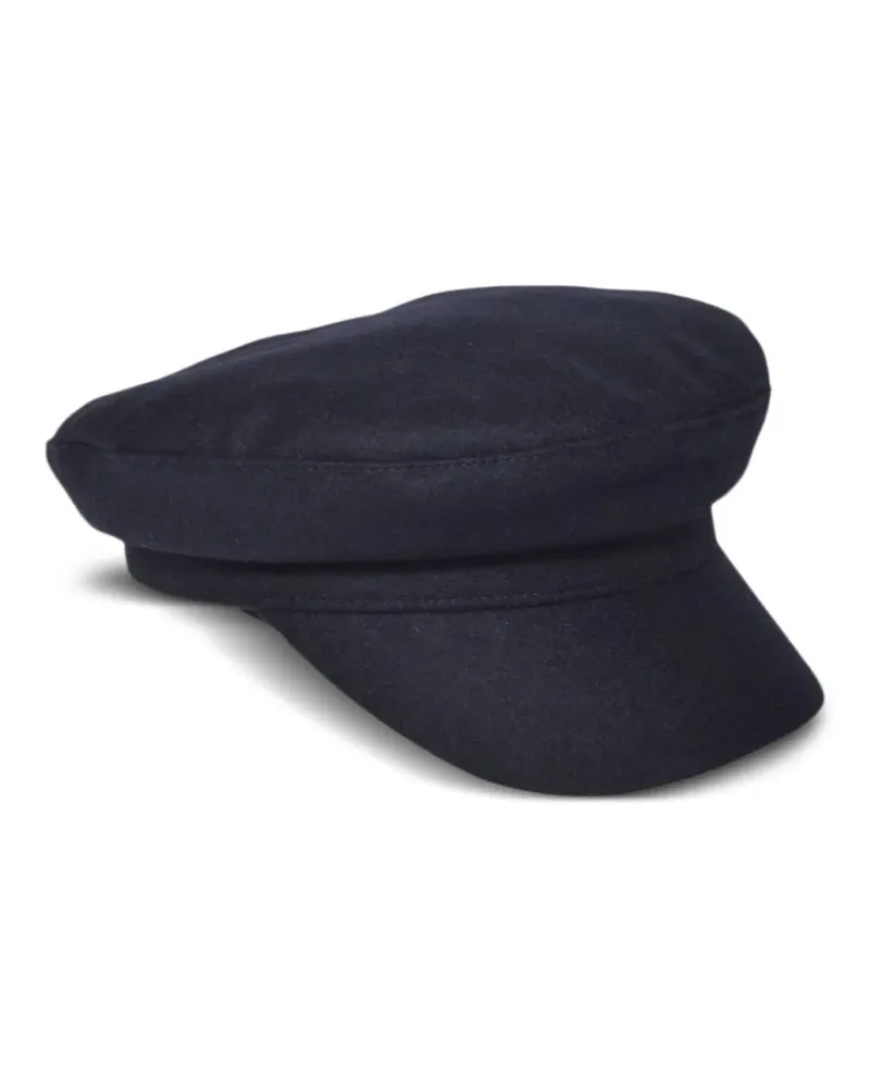 Max Mara Hut aus Wollfilz - Blau Blau