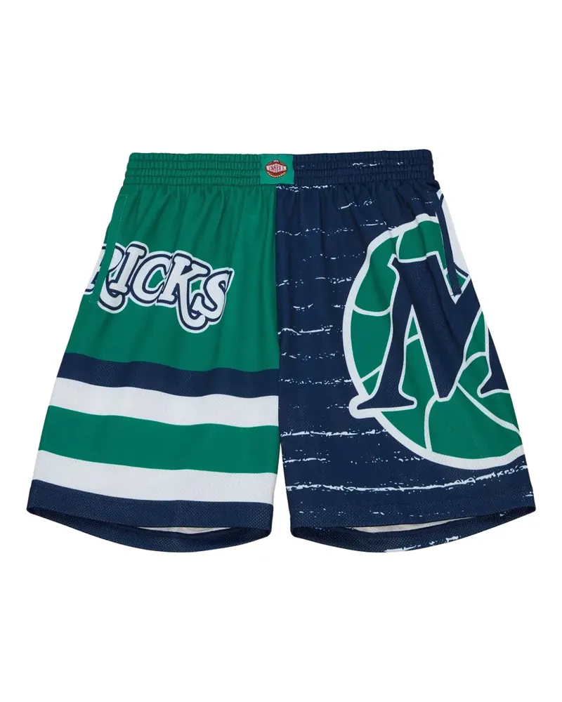 Mitchell & Ness Dallas Mavericks Jumbotron 3.0 Shorts - Grün Grün