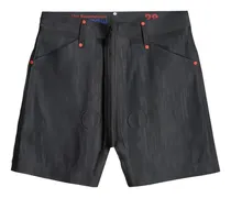 x G-STAR Shorts mit Logo-Print - Blau