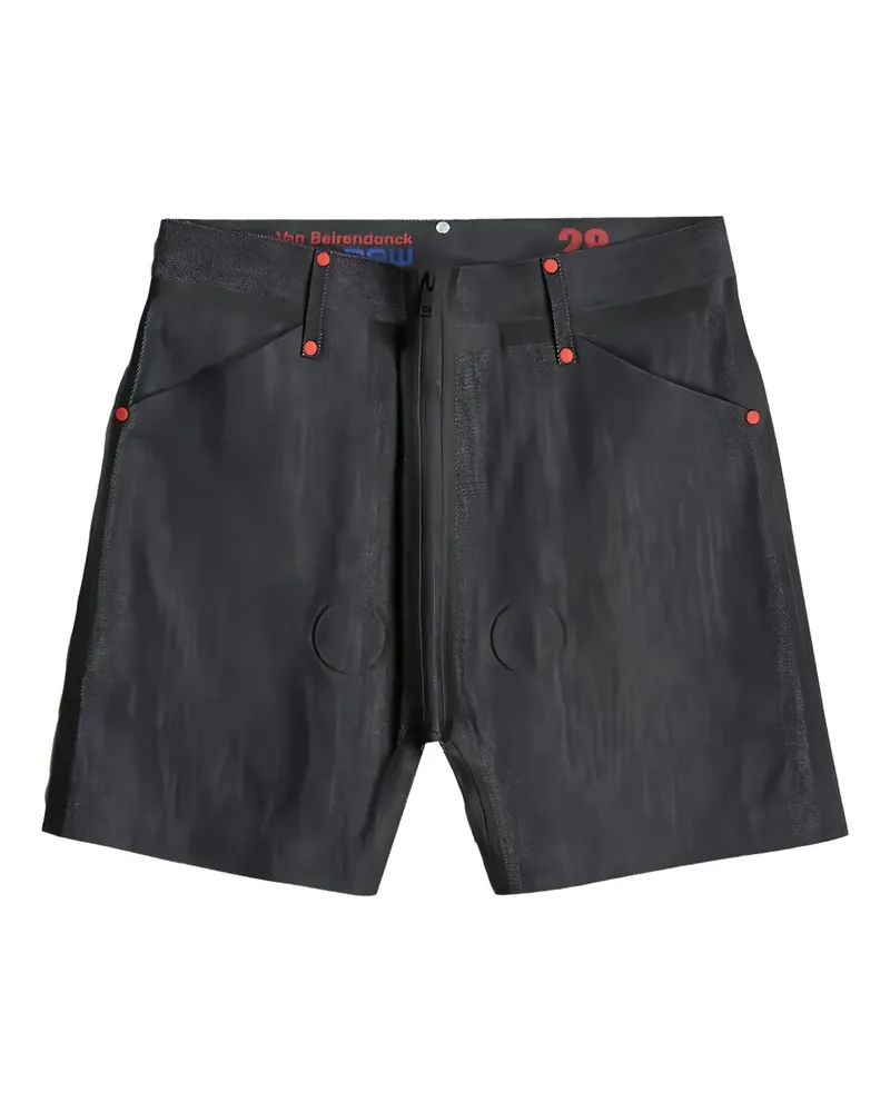 Walter van Beirendonck x G-STAR Shorts mit Logo-Print - Blau Blau