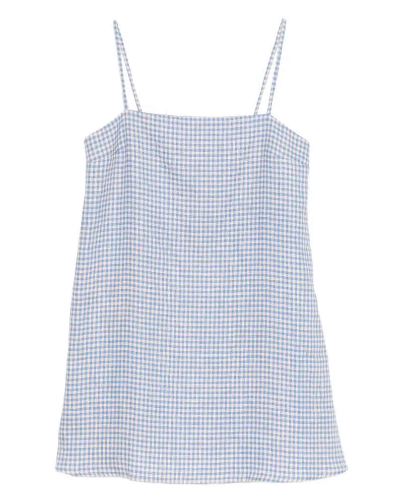 Reformation Aubree Kleid - Blau Blau