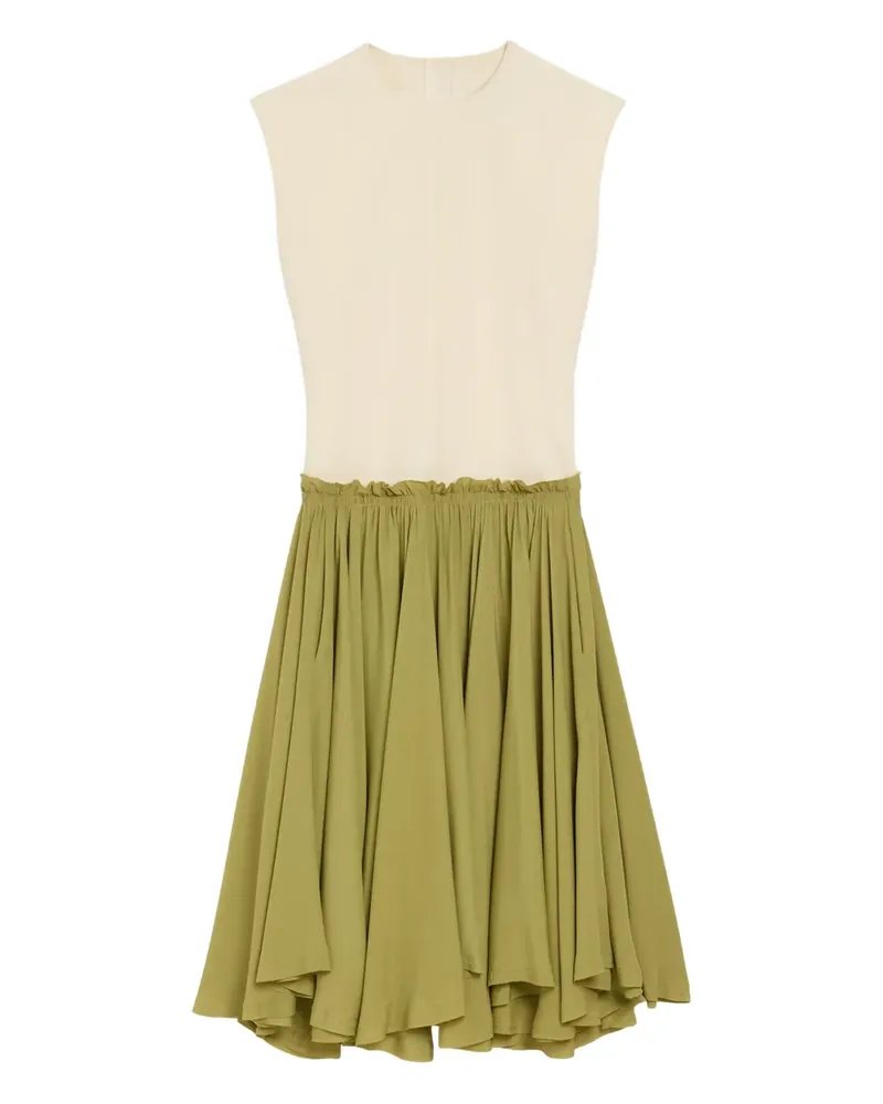 AMI Paris Ärmelloses Midikleid - Grün Grün