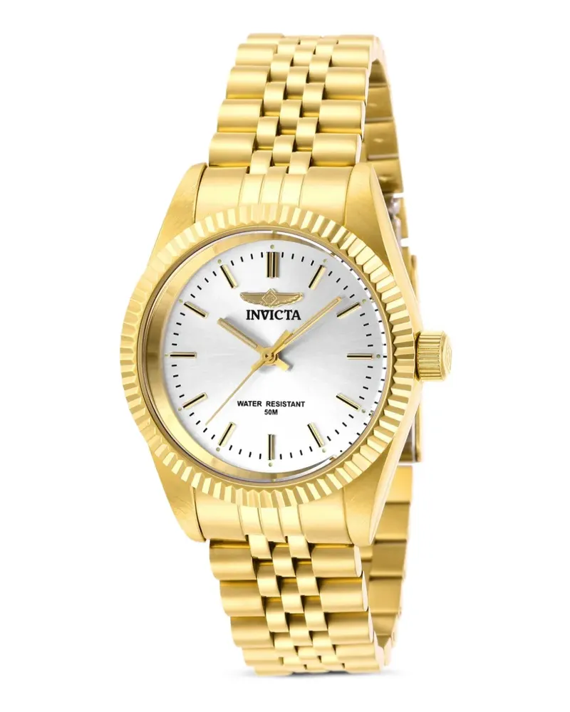 Invicta Specialty fluted bezel 36mm watch - Weiß Weiß