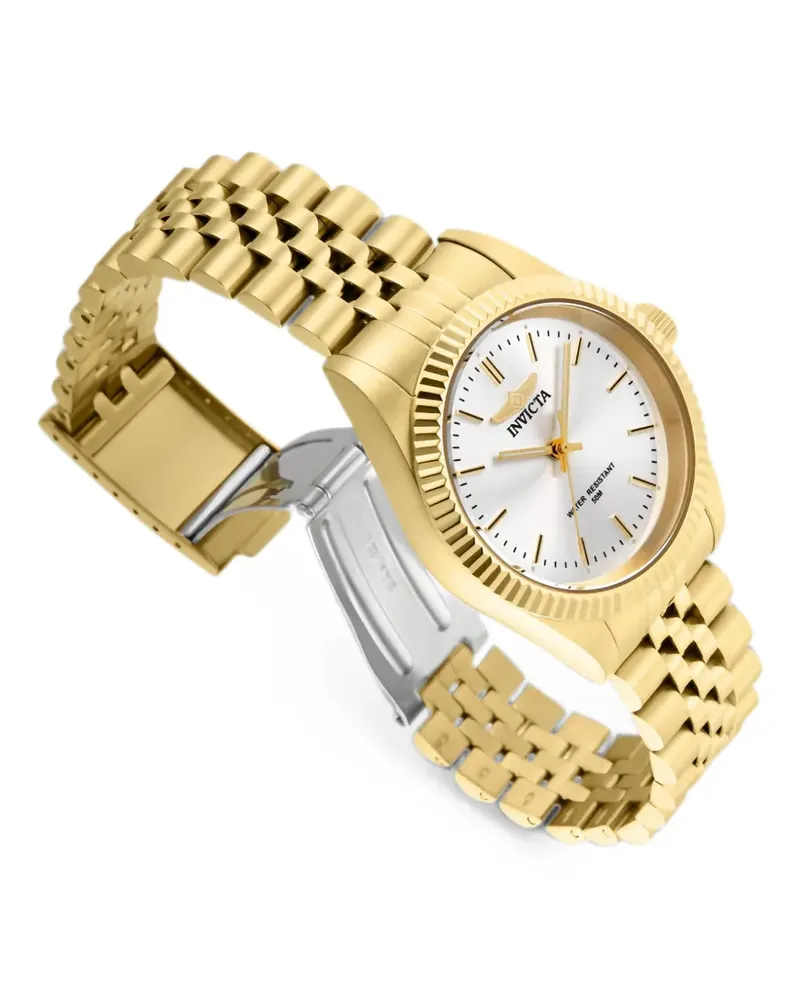 Invicta Specialty fluted bezel 36mm watch - Weiß Weiß