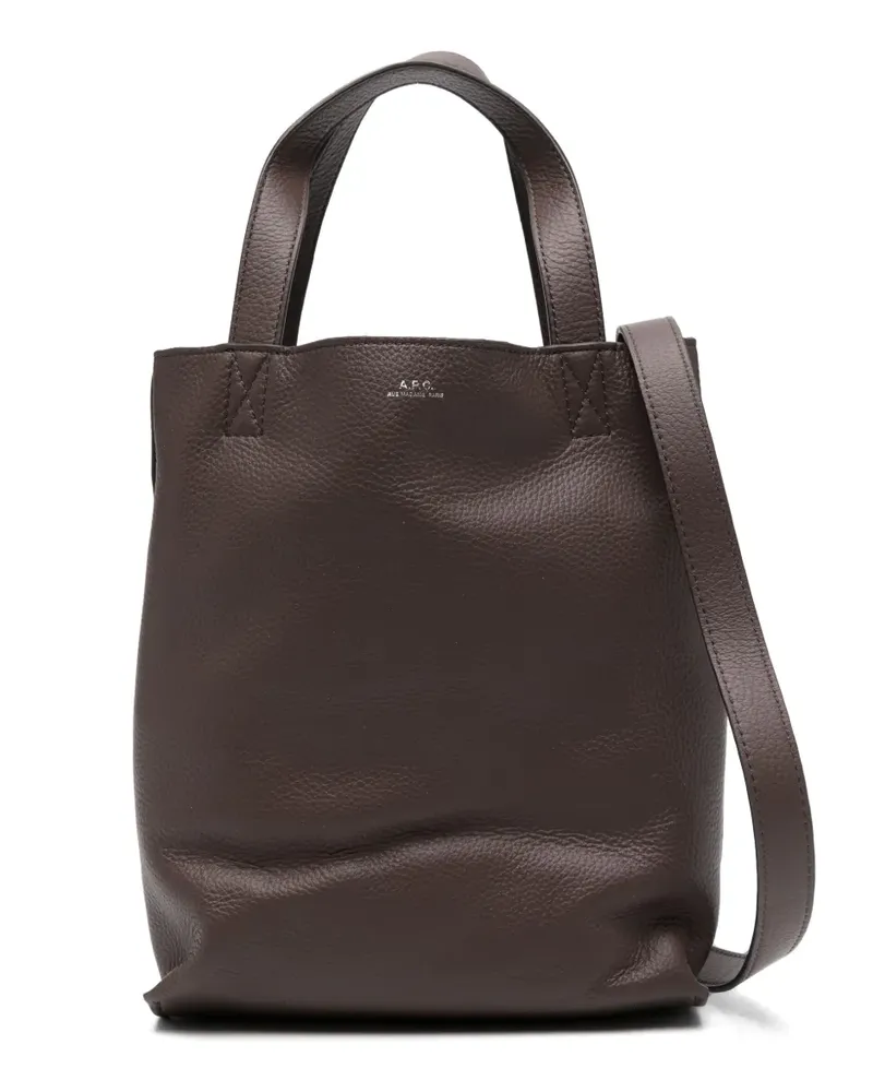 A.P.C. Kleine Cabas Maiko Tote Bag - Braun Braun