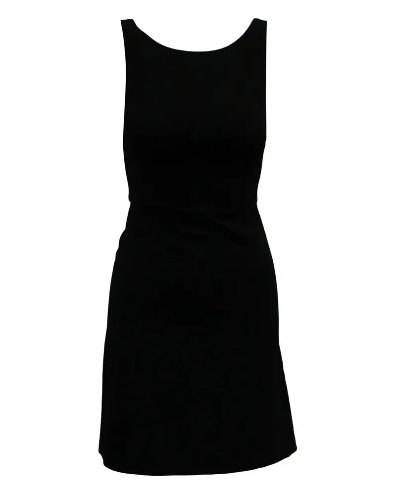 Theory sleeveless mini dress - Schwarz Schwarz