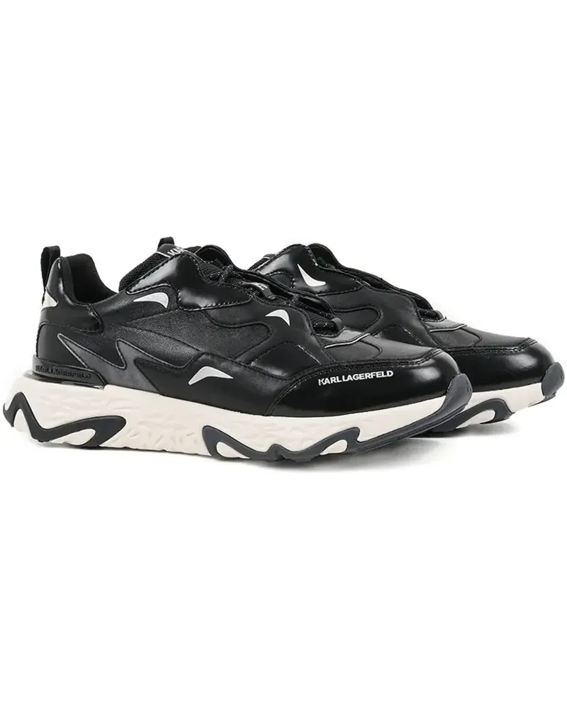 Karl Lagerfeld Sneakers mit Schnürung - Schwarz Schwarz