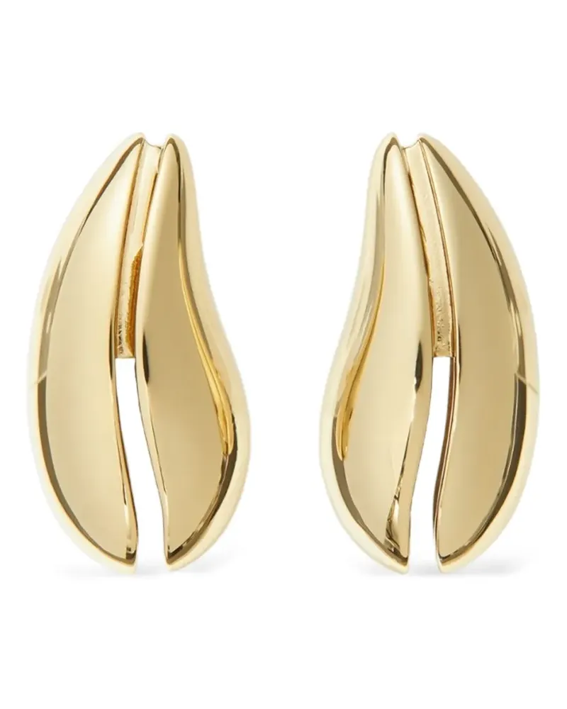 Tory Burch wave mini earrings - Gold Gold