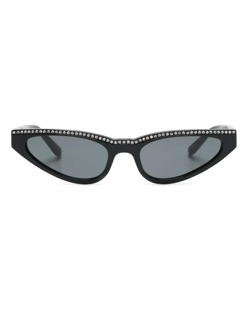 Linda Farrow x Magda Butrym Cat-Eye-Sonnenbrille - Schwarz Schwarz