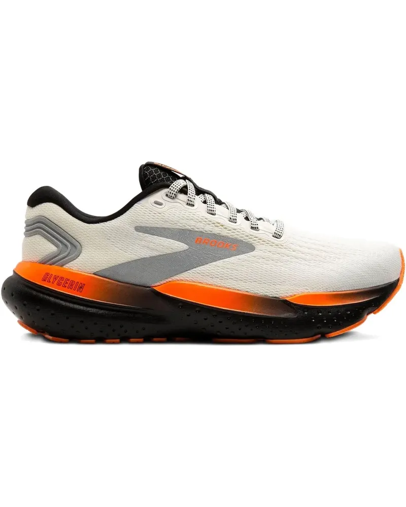 Brooks Glycerin 21 "White/Black" Sneakers - Nude Nude