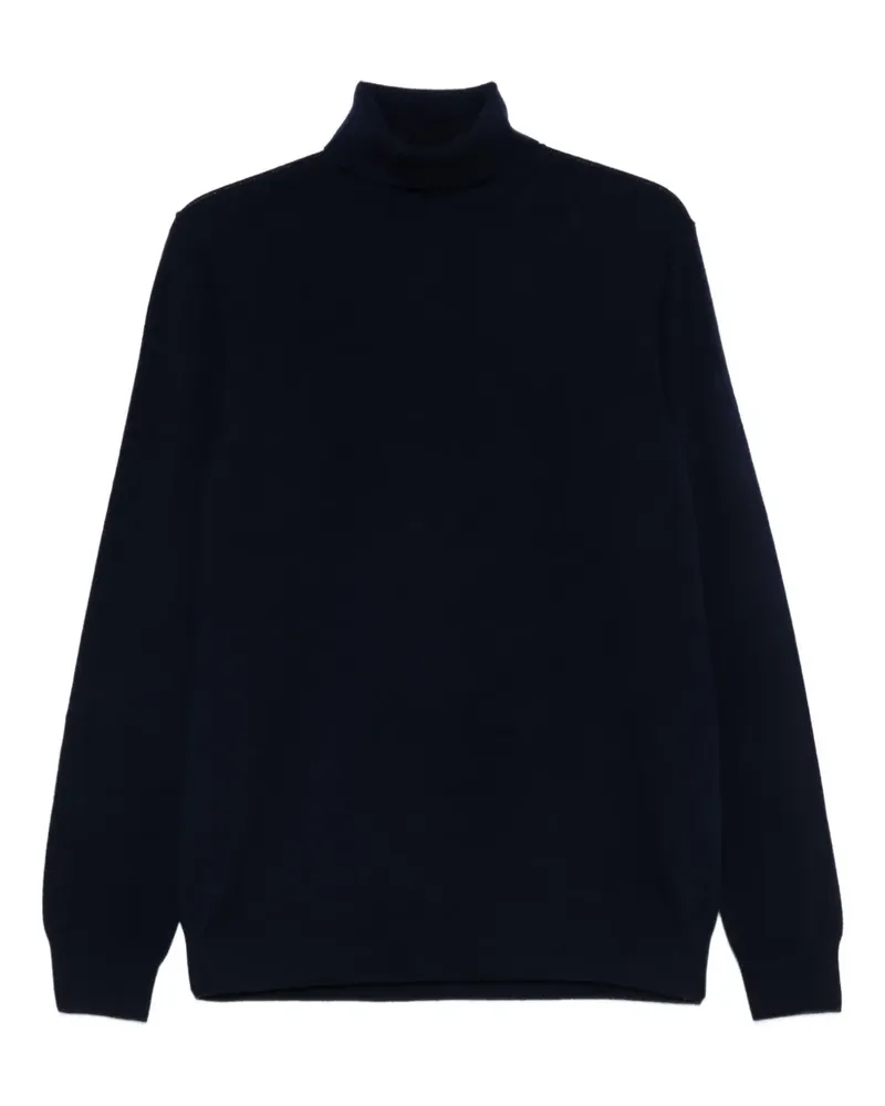 Della Ciana Pullover mit Rollkragen - Blau Blau