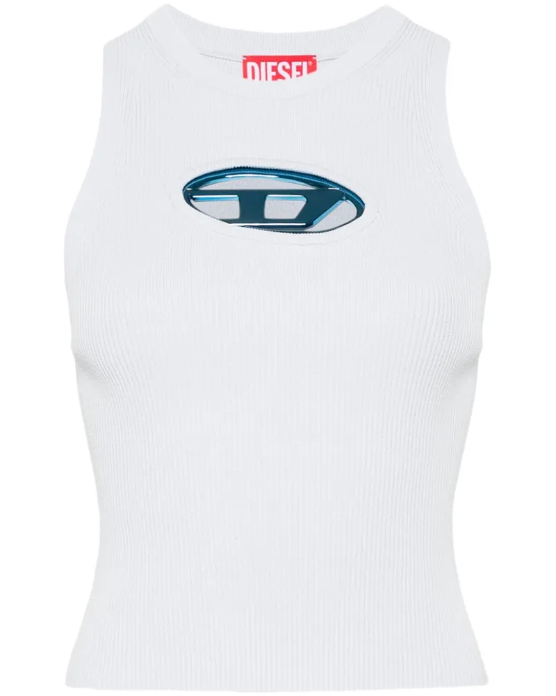 Diesel Geripptes Onerva Tanktop - Blau Blau