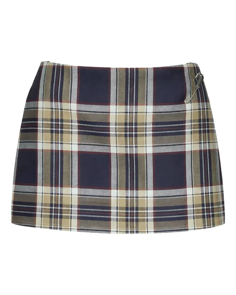 Frame Denim Karierter Checkmate Rock - Blau Blau