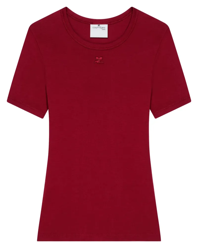 Courrèges Heritage T-Shirt - Rot Rot