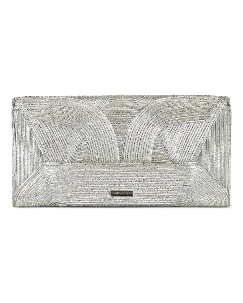 Aquazzura Vacanza clutch bag - Silber Silber