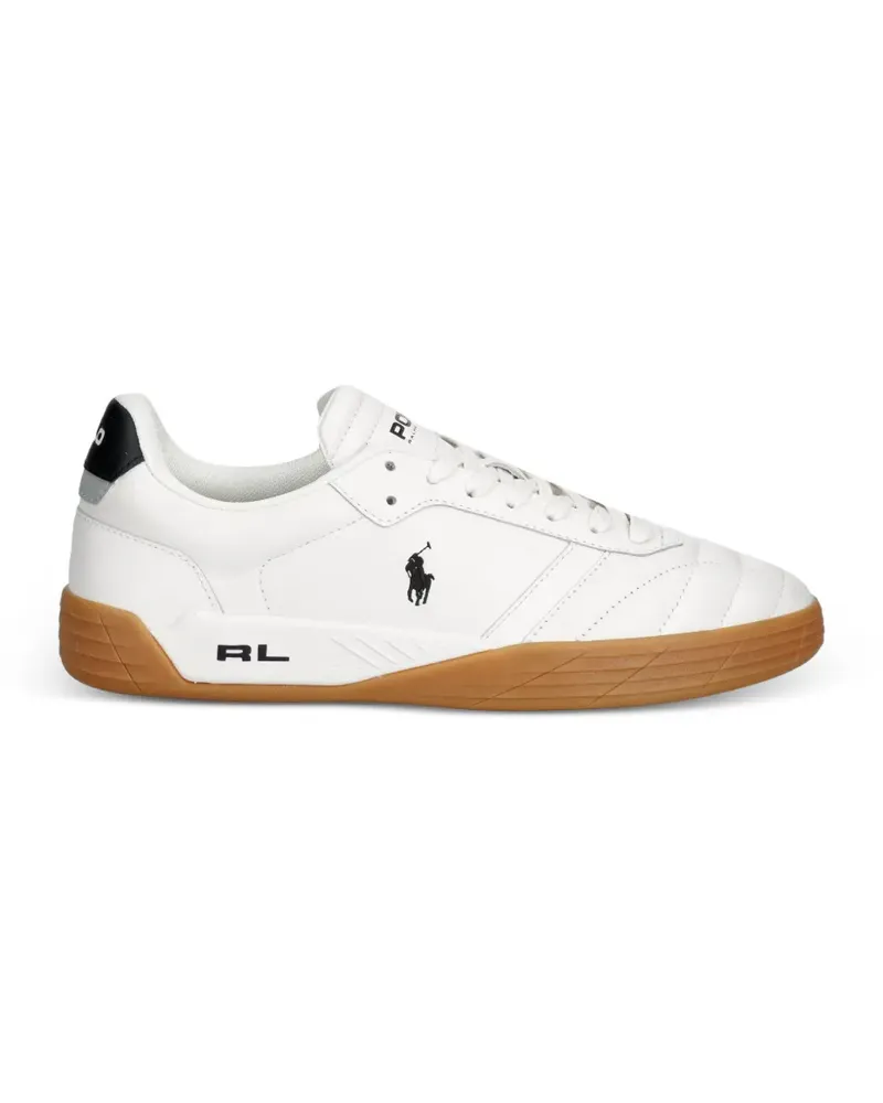 Ralph Lauren quilted leather sneakers - Weiß Weiß