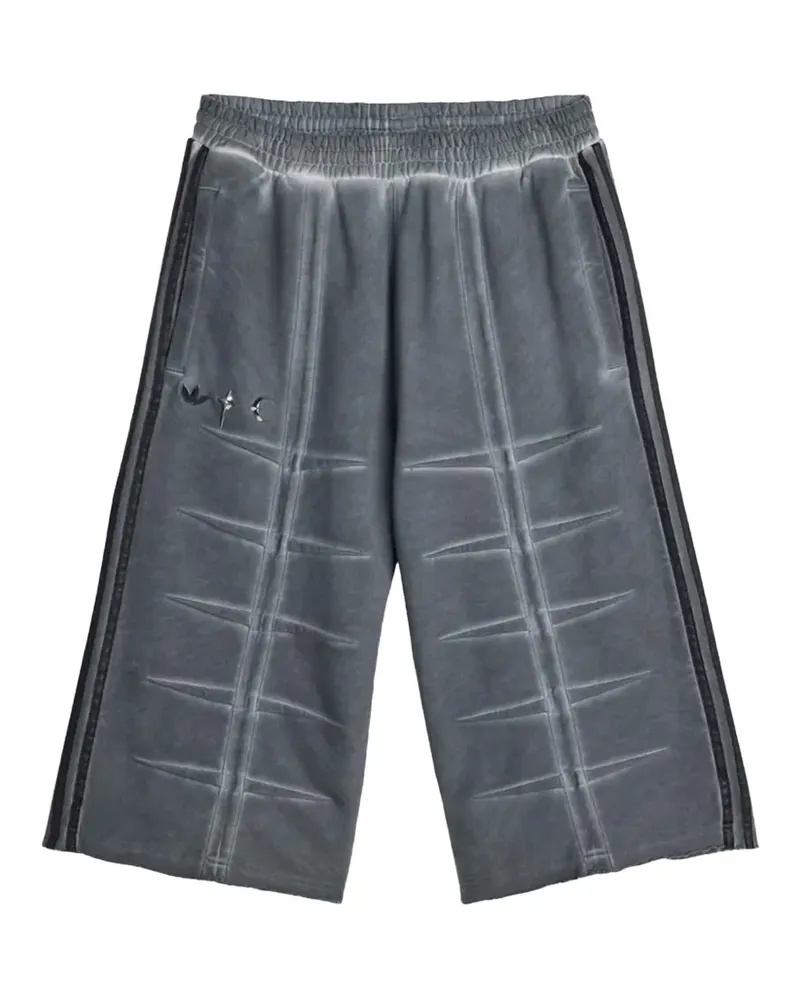 adidas Thug Club Sweat Jort side-stripe track pants - Grau Grau