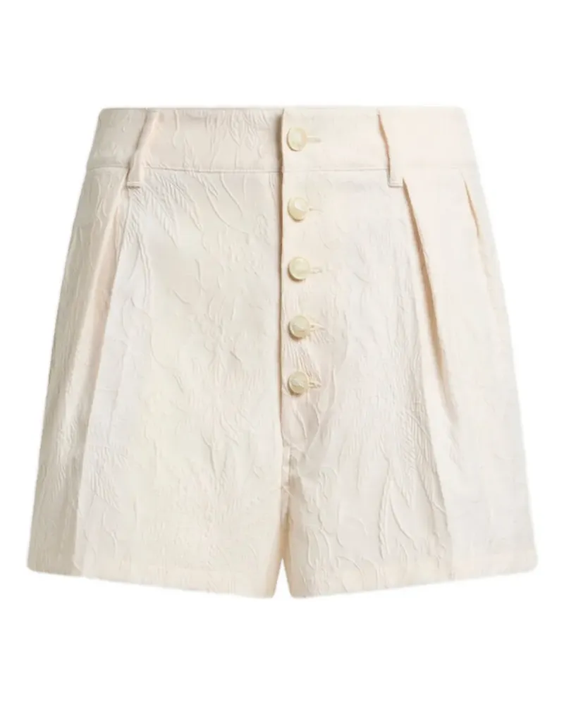 Etro jacquard rebrodé shorts - Nude Nude
