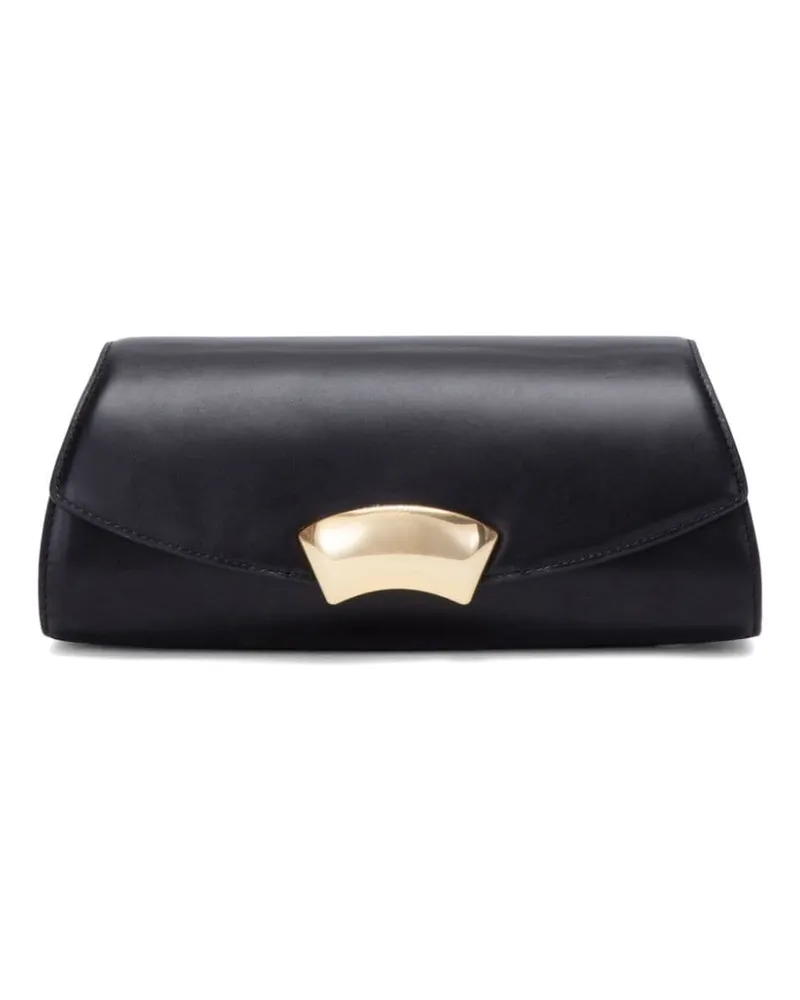 3.1 phillip lim ID Clutch mit Logo-Gravur Schwarz