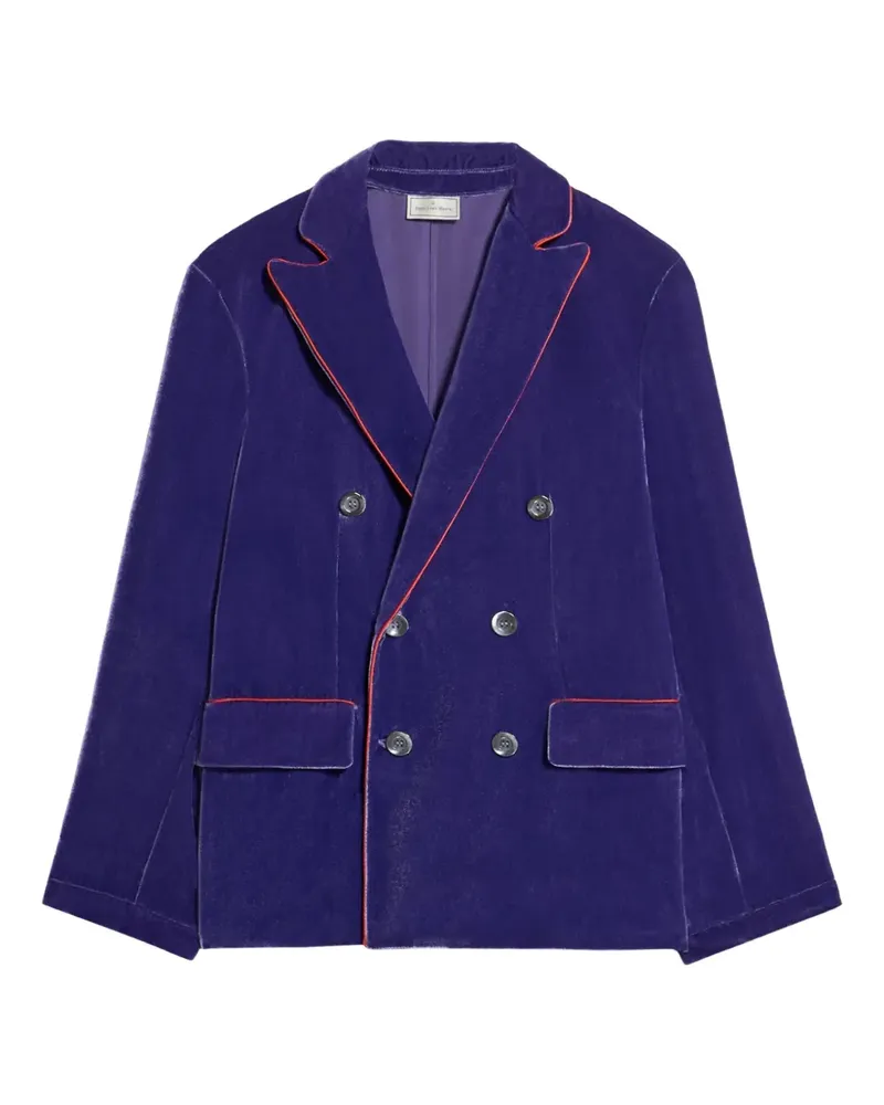 Pierre-Louis Mascia Kanpur Blazer aus Samt - Violett Violett