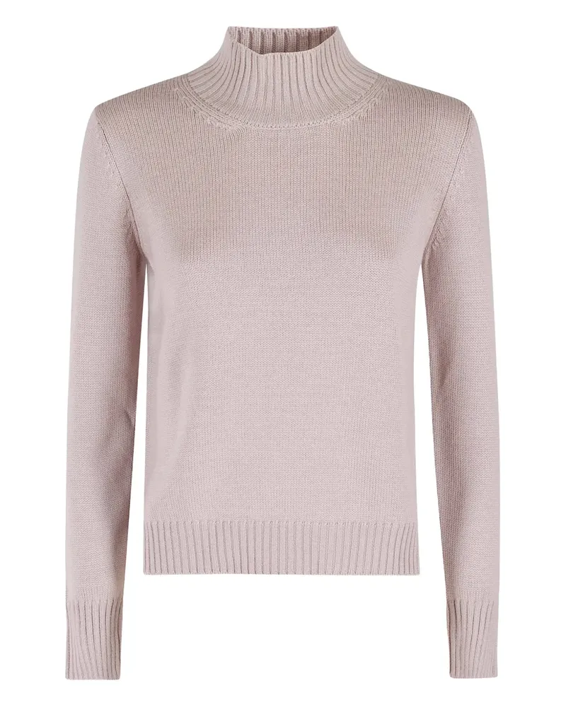 Gran Sasso funnel-neck sweater - Rosa Rosa