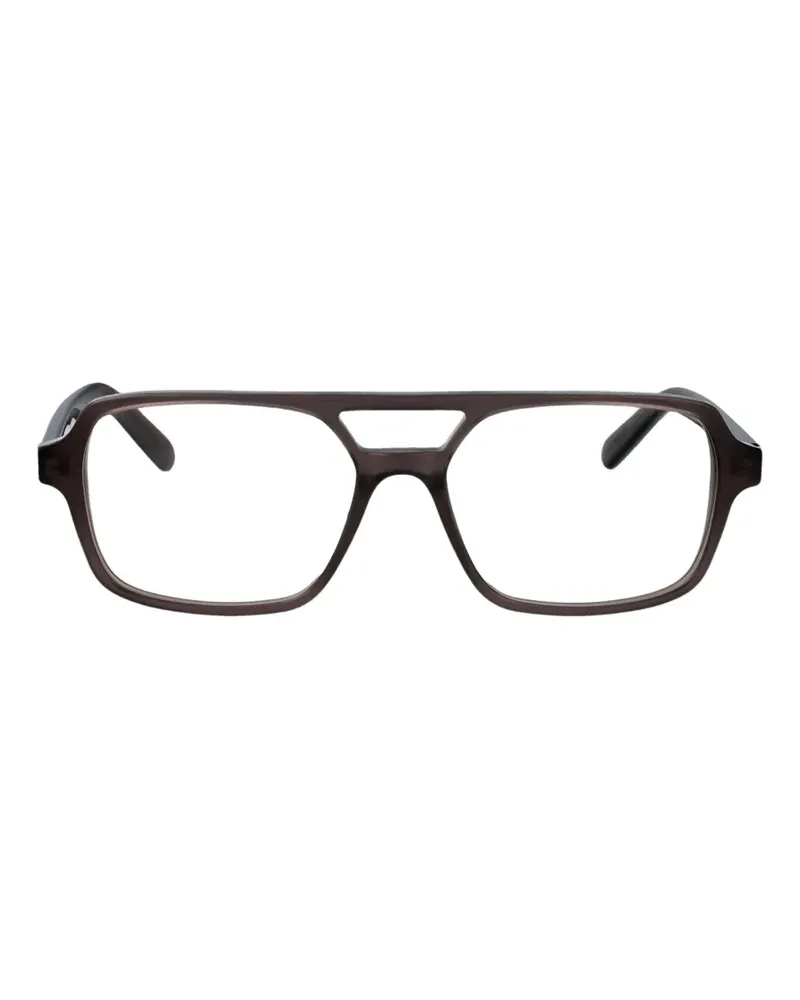 Maison Margiela Lunettes 14 browline glasses - Grau Grau