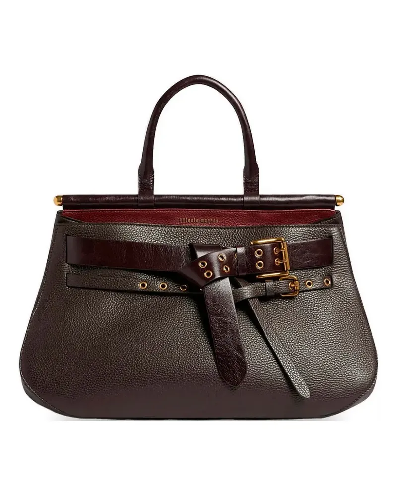 Antonio Marras Mittelgroßer Tanit Tote Bag mit Schnalle - Braun Braun