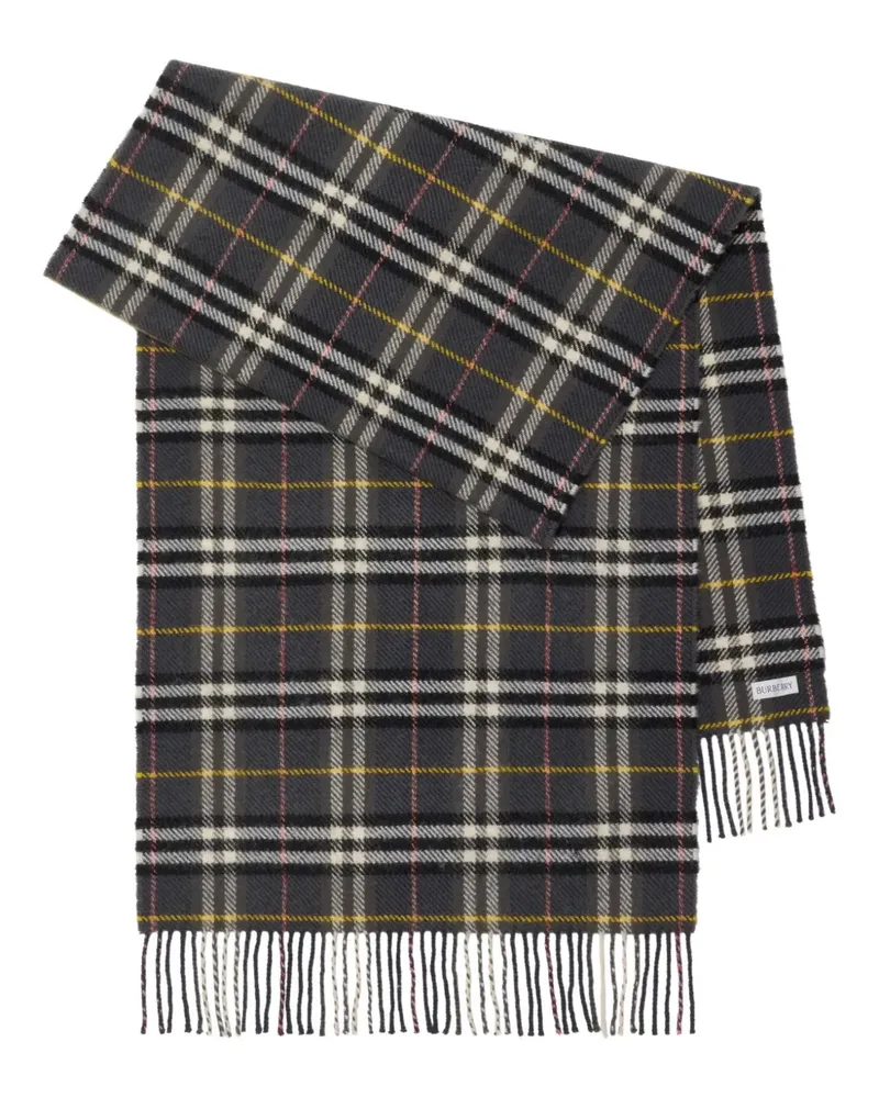 Burberry Karierter Schal - Blau Blau