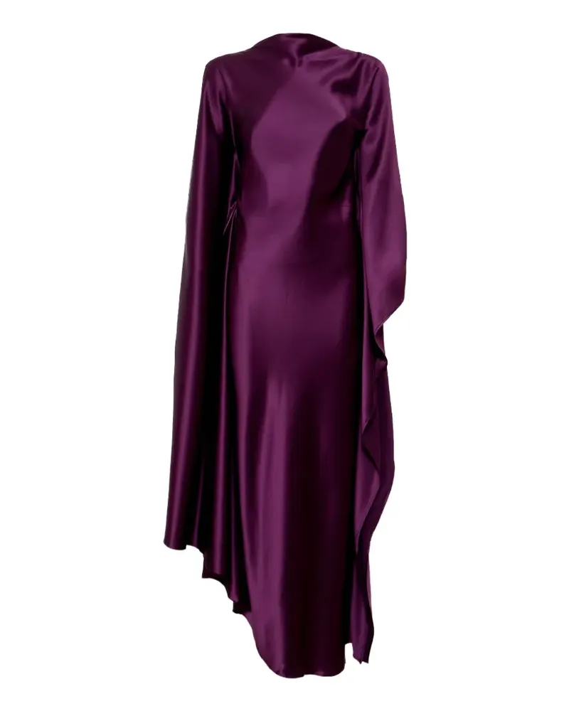 Acler Jarvis Kleid mit drapierten Ärmeln - Violett Violett