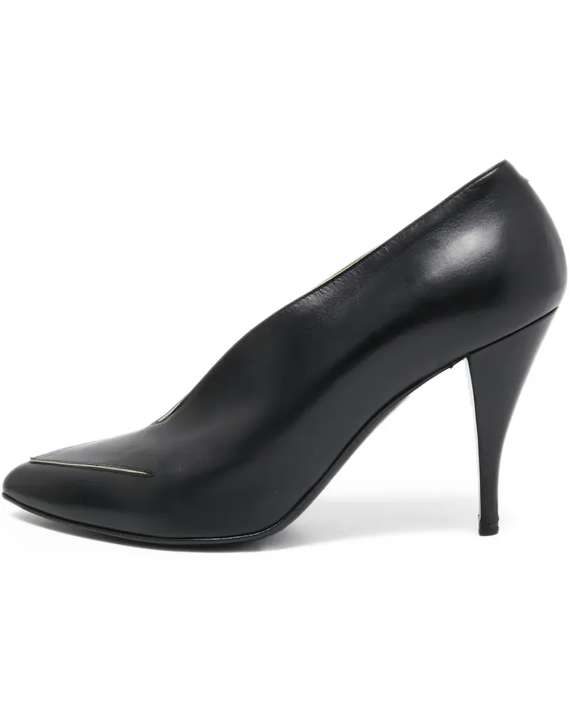 Pierre Hardy Pumps aus Leder - Schwarz Schwarz