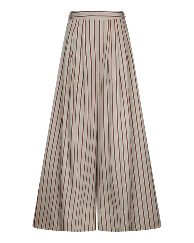 Liu Jo striped trousers - Grün Grün