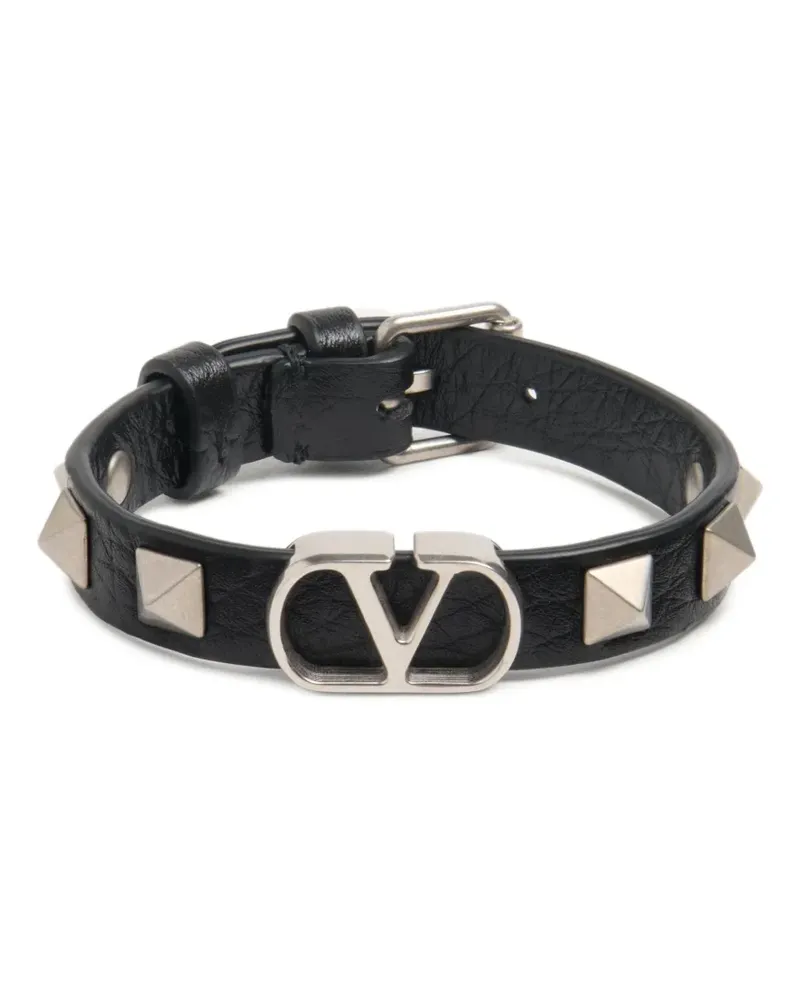 Valentino Garavani VLogo Signature Armband - Schwarz Schwarz