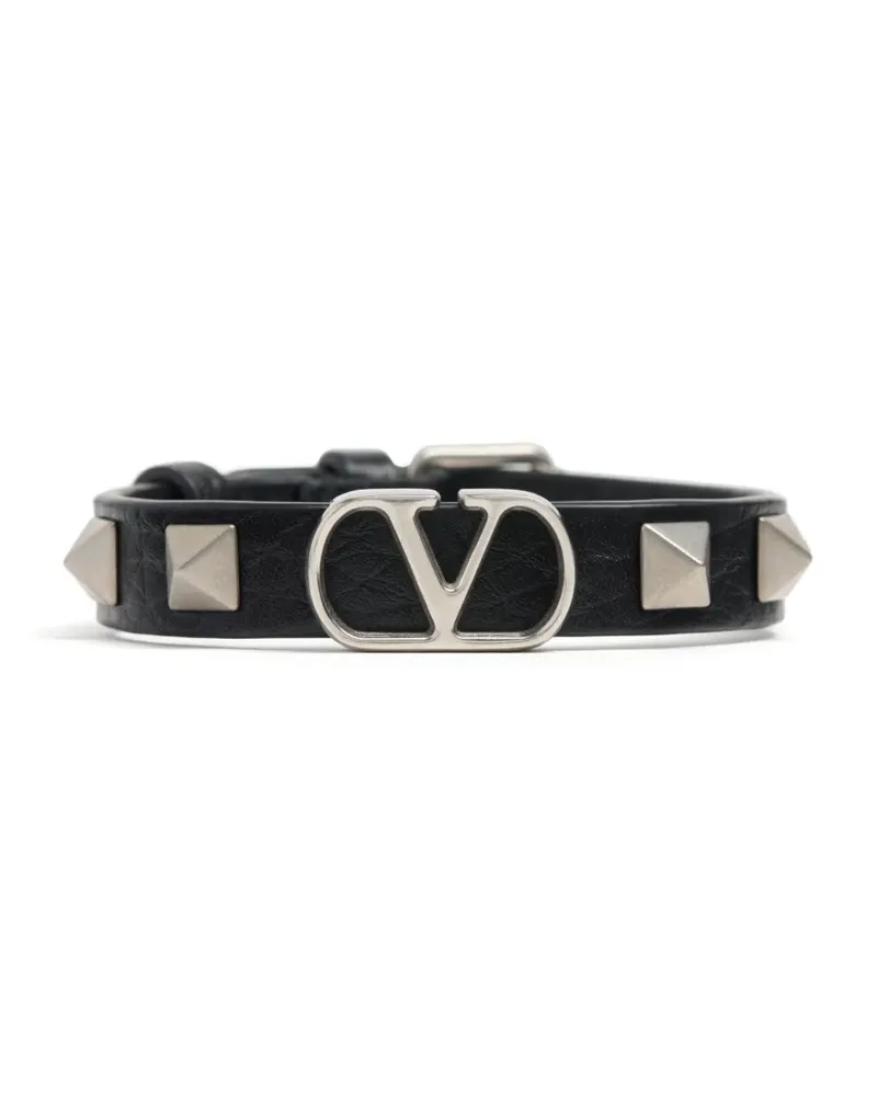 Valentino Garavani VLogo Signature Armband - Schwarz Schwarz
