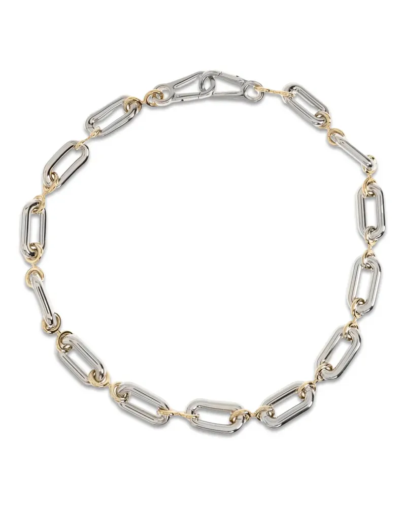 Loewe Donut cable-link chain - Silber Silber