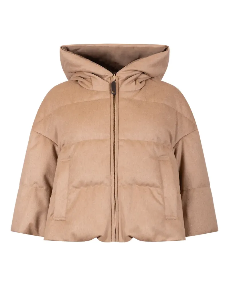 Max Mara Wendbare The Cube Kapuzenjacke - Braun Braun