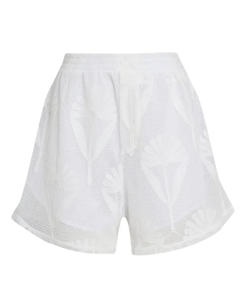 Osklen Bestickte Shorts - Weiß Weiß